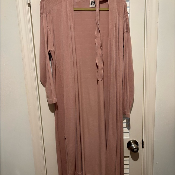 Anne Klein Sweaters - Anne Klein Blush Pink Women's Cardigan